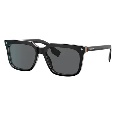 Burberry Man Sunglass BE4337 Carnaby - Frame color: Black, Lens color: Dark Grey