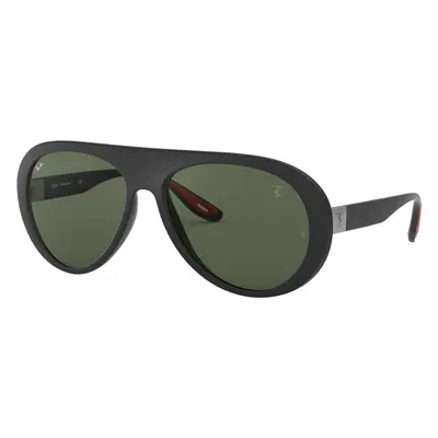 Ray-Ban Man Sunglass RB4310M Scuderia Ferrari Collection - Frame color: Black, Lens color: Gree