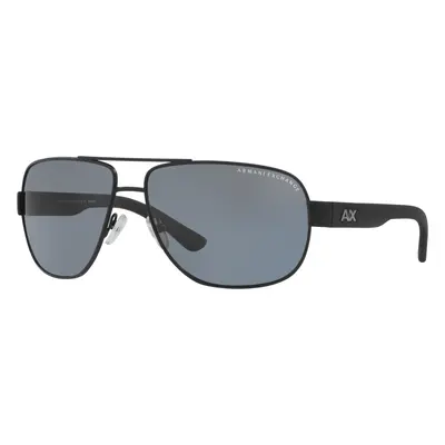 Armani Exchange Man Sunglass AX2012S - Frame color: Matte Black, Lens color: Grey Polarized