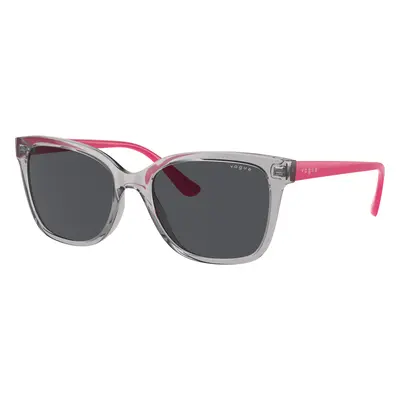 Vogue Eyewear Woman Sunglass VO5426S - Frame color: Transparent Grey, Lens color: Dark Grey