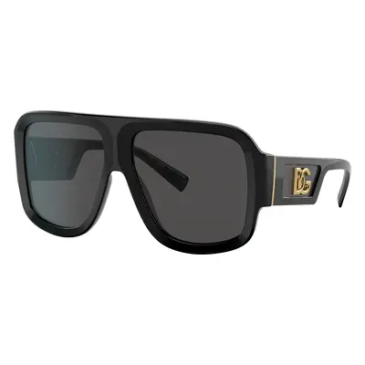 Dolce&Gabbana Man Sunglass DG4401 - Frame color: Black, Lens color: Dark Grey