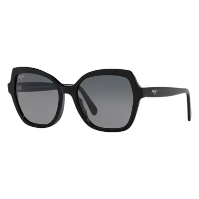 Maui Jim Woman Sunglass Mamane - Frame color: Black Shiny, Lens color: Grey