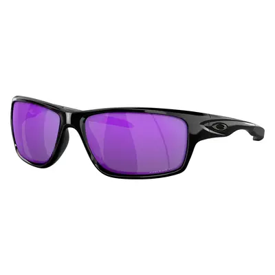 Oakley Man Sunglass OO9225 Canteen - Frame color: Polished Black, Lens color: Violet Iridium Po