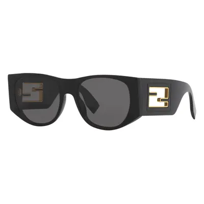 Fendi Woman Sunglass Baguette FE40109I - Frame color: Black, Lens color: Grey