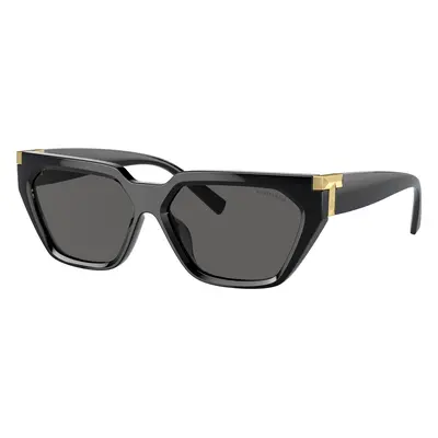 Tiffany & Co. Woman Sunglass TF4205U - Frame color: Black, Lens color: Dark Grey