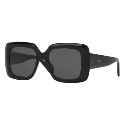 Celine Woman Sunglass Bold 3 Dots CL40263I - Frame color: Black, Lens color: Grey