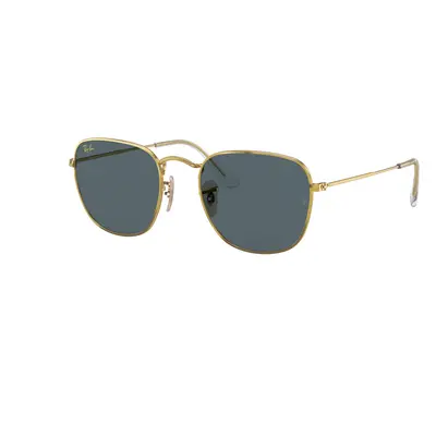 Ray-Ban Unisex Sunglass RB3857 Frank - Frame color: Gold, Lens color: Blue