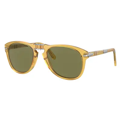 Persol Man Sunglass PO0714SM 714SM - Steve McQueen - Frame color: Opal Yellow, Lens color: Pola