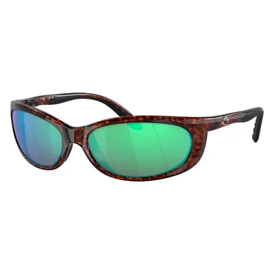 Costa Man Sunglass 6S9058 Fathom - Frame color: Tortoise, Lens color: Green Mirror