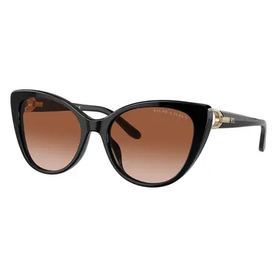 Ralph Lauren Woman Sunglass RL8215BU - Frame color: Black, Lens color: Gradient Brown