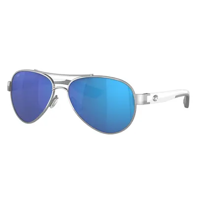 Costa Woman Sunglass 6S4006 Loreto - Frame color: Palladium, Lens color: Blue Mirror