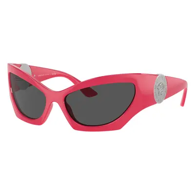 Versace Woman Sunglass VE4450 - Frame color: Pink, Lens color: Dark Grey