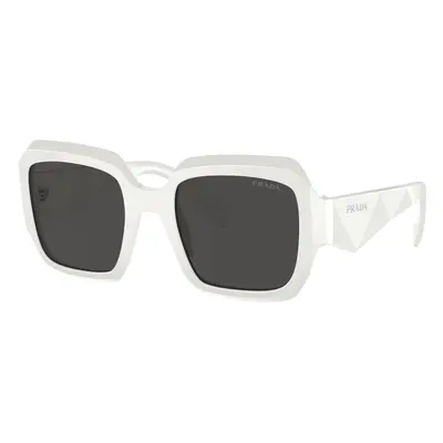 Prada Woman Sunglass PR 28ZS - Frame color: White, Lens color: Dark Grey