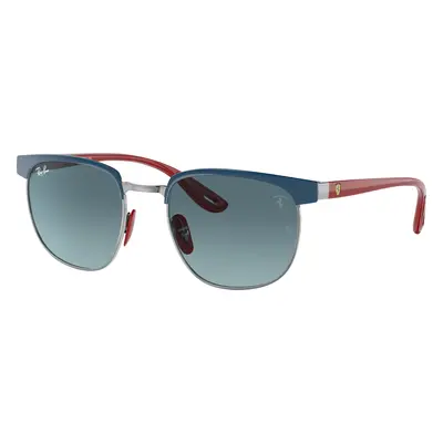 Ray-Ban Unisex Sunglass RB3698M Scuderia Ferrari Collection - Frame color: Blue On Gunmetal, Le