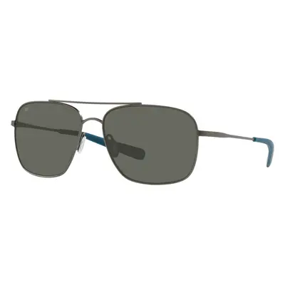 Costa Man Sunglass 6S6002 Canaveral - Frame color: Brushed Gray, Lens color: Gray