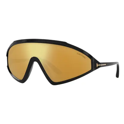 Tom Ford Man Sunglass FT1121 - Frame color: Black Shiny, Lens color: Brown