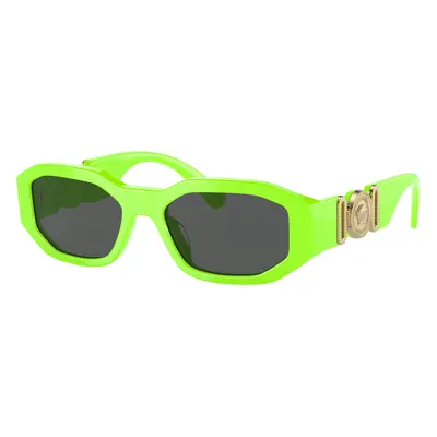 Versace Unisex Sunglass VK4429U Kids - Frame color: Fluo Green, Lens color: Dark Grey