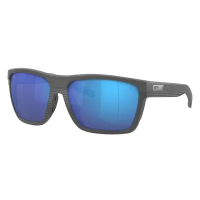 Costa Man Sunglass 6S9086 Pargo - Frame color: Dark Gray, Lens color: Blue Mirror