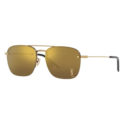 Saint Laurent Woman Sunglass Sl 309 M - Frame color: Bronze, Lens color: Brown