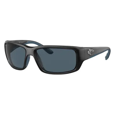 Costa Man Sunglass 6S9006 Fantail - Frame color: Matte Black, Lens color: Gray