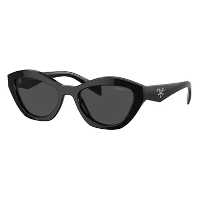 Prada Woman Sunglass PR A02S - Frame color: Black, Lens color: Dark Grey