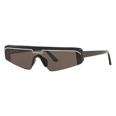 Balenciaga Unisex Sunglass BB0003S - Frame color: Black Shiny, Lens color: Grey