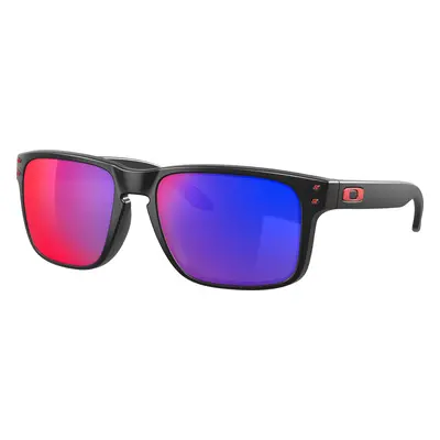 Oakley Man Sunglass OO9102 Holbrook™ - Frame color: Matte Black, Lens color: + Red Iridium