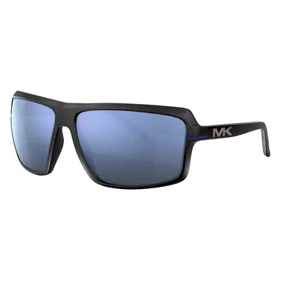 Michael Kors Man Sunglass MK2114 Carson - Frame color: Matte Black, Lens color: Blue Mirror