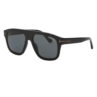 Tom Ford Man Sunglass FT0777-N - Frame color: Shiny Black, Lens color: Grey