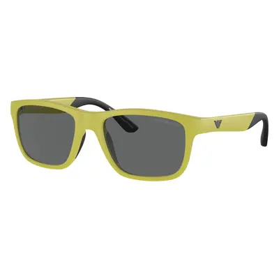 Emporio Armani Unisex Sunglass EK4002 Kids - Frame color: Matte Lime, Lens color: Dark Grey