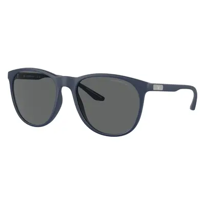 Emporio Armani Man Sunglass EA4210 - Frame color: Matte Bluette, Lens color: Dark Grey