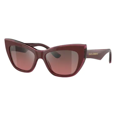 Dolce&Gabbana Woman Sunglass DG4417 - Frame color: Bordeaux/Transparent Bordeaux, Lens color: P