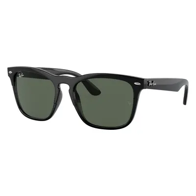 Ray-Ban Unisex Sunglass RB4487 Steve - Frame color: Black, Lens color: Dark Green