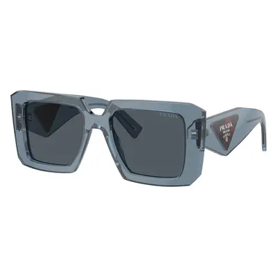 Prada Woman Sunglass PR 23YS - Frame color: Transparent Graphite, Lens color: Dark Grey