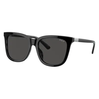 Polo Ralph Lauren Woman Sunglass PH4201U - Frame color: Shiny Black, Lens color: Dark Grey