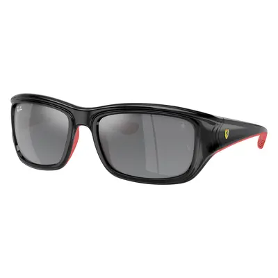 Ray-Ban Man Sunglass RB4405M Scuderia Ferrari Collection - Frame color: Black On Red, Lens colo