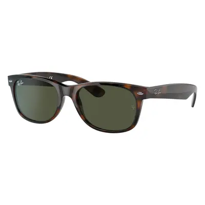 Ray-Ban Unisex Sunglass RB2132 New Wayfarer Classic - Frame color: Tortoise, Lens color: G-15 G