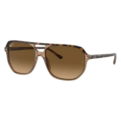 Ray-Ban Unisex Sunglass RB2205 Bill One - Frame color: Havana On Transparent Brown, Lens color: