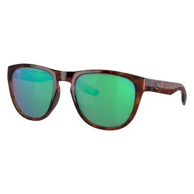 Costa Unisex Sunglass 6S9082 Irie - Frame color: Tortoise, Lens color: Green Mirror