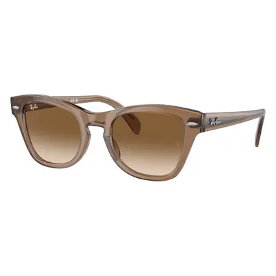 Ray-Ban Unisex Sunglass RB0707S - Frame color: Transparent Light Brown, Lens color: Brown