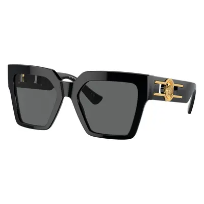 Versace Woman Sunglass VE4458 - Frame color: Black, Lens color: Dark Grey