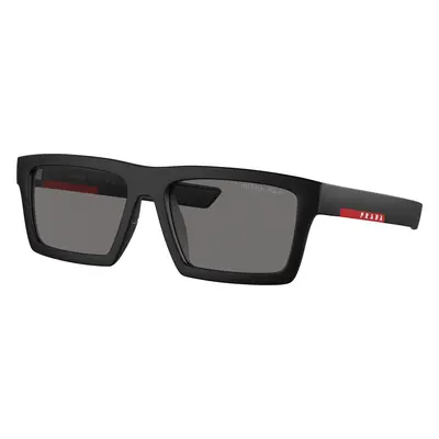 Prada Linea Rossa Man Sunglass PS 02ZSU - Frame color: Matte Black, Lens color: Dark Grey Polar