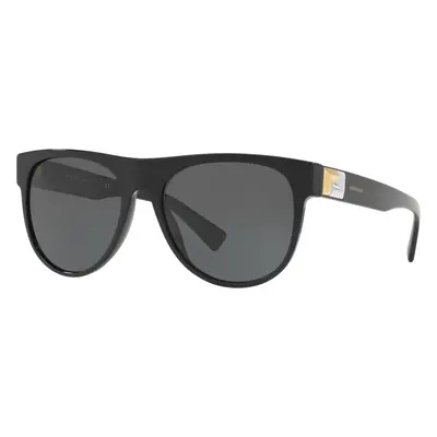 Versace Man Sunglass VE4346 - Frame color: Black, Lens color: Dark Grey