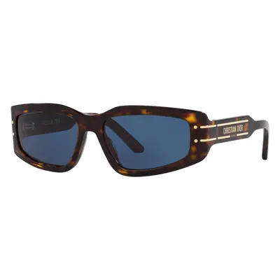 DIOR Woman Sunglass DiorSignatures9U - Frame color: Tortoise, Lens color: Blue