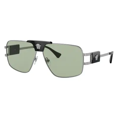 Versace Man Sunglass VE2251 - Frame color: Gunmetal, Lens color: Green