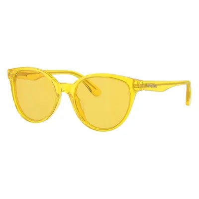 Versace Unisex Sunglass VK4427U Kids - Frame color: Transparent Fluo Yellow, Lens color: Yellow