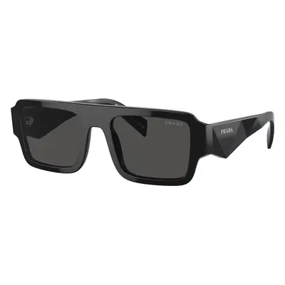 Prada Man Sunglass PR A05S - Frame color: Black, Lens color: Dark Grey