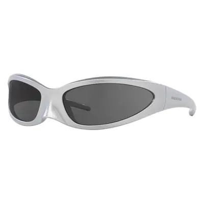 Balenciaga Unisex Sunglass BB0251S - Frame color: Silver, Lens color: Grey