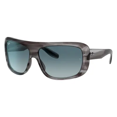 Ray-Ban Unisex Sunglass RB2196 Blair - Frame color: Grey, Lens color: Blue Gradient Grey