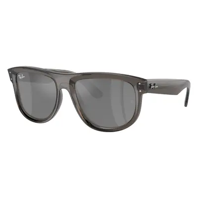 Ray-Ban Unisex Sunglass RBR0501S Boyfriend Reverse - Frame color: Transparent Dark Grey, Lens c